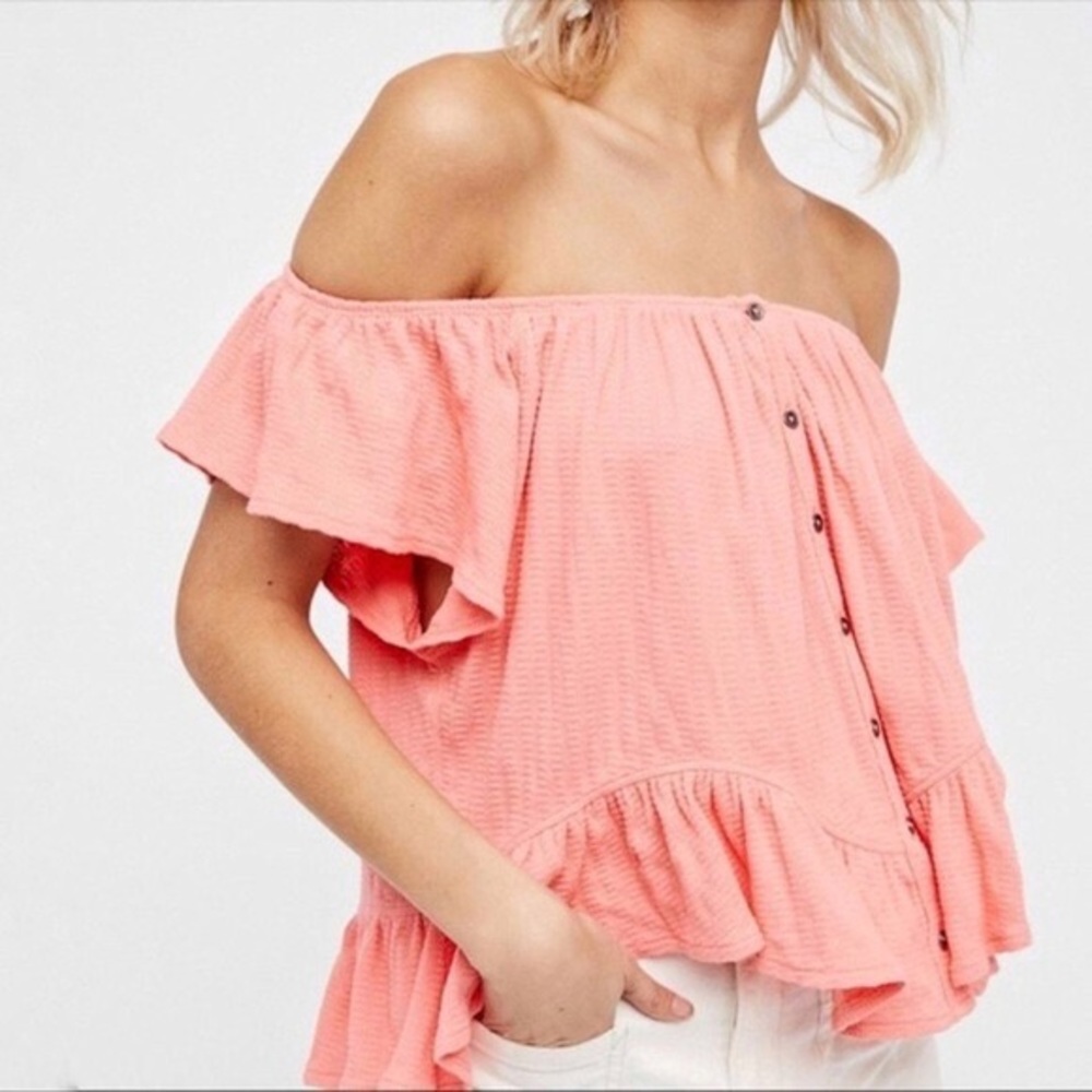 Free People Mint Julep top